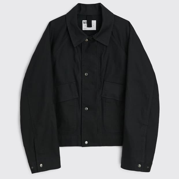 [마가렛호웰] 크롭 워커 자켓 덴스 코튼 드릴