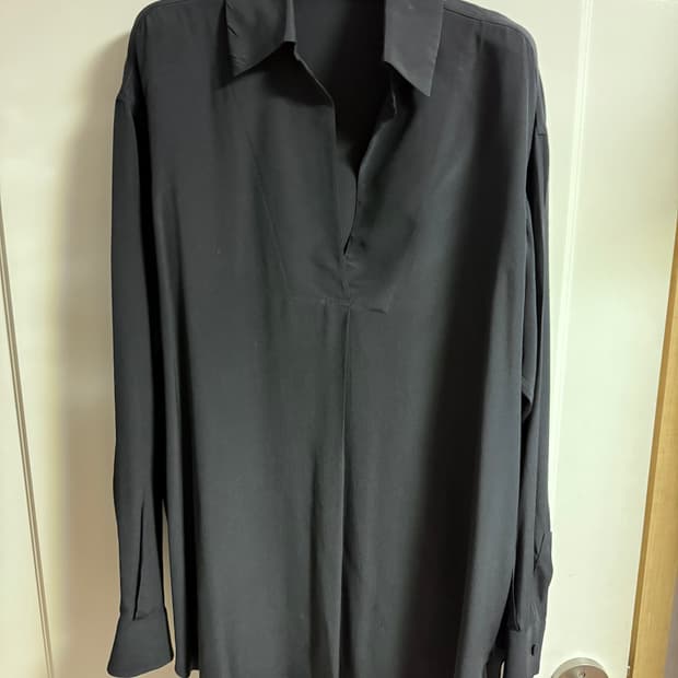 끌로에 Chloe 블랙 실크 블라우스 36