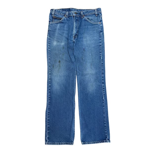 80s 리바이스 517 오렌지탭 데님 USA