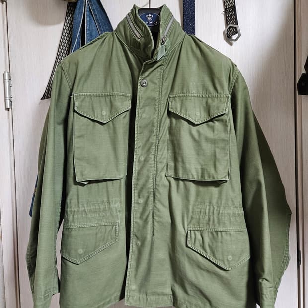 60s 0g m65 미군 2세대 필드자켓 s/s 민트급