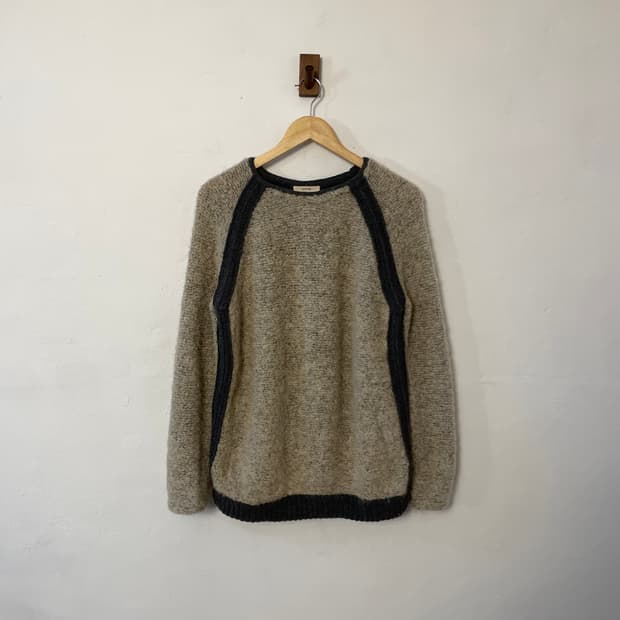 시스템 알파카 니트 