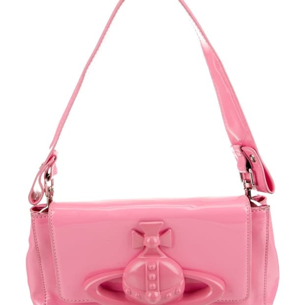 비비안웨스트우드 페이던트 핑크 숄더백