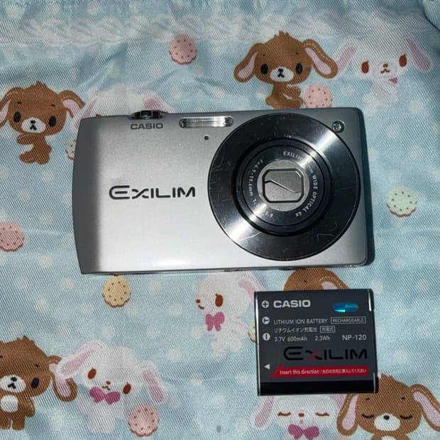 카시오 엑슬림 casio exlim s200 실버