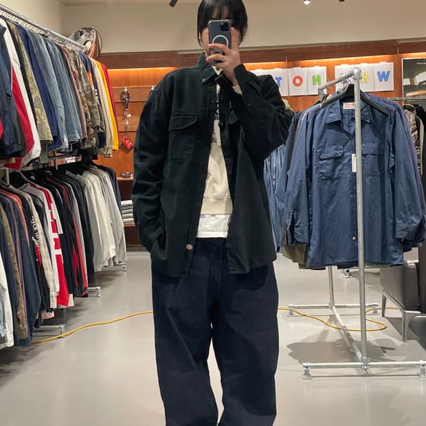 디키즈 코듀로이 워크 셔츠