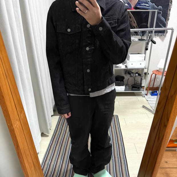 유스 트러커 데님 자켓