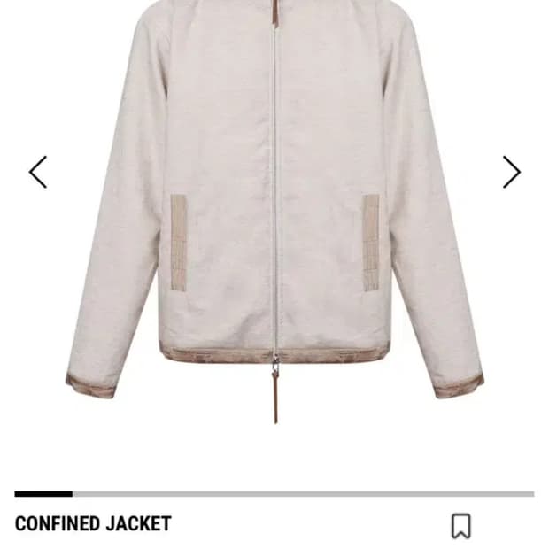 (3)강정석 CONFINED jacket ivory 자켓
