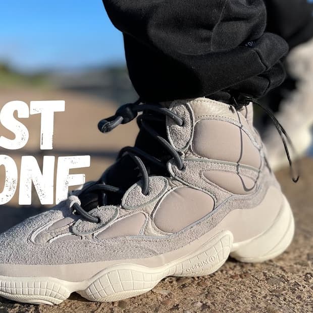 아디다스 이지 500 하이 미스트 스톤 부츠