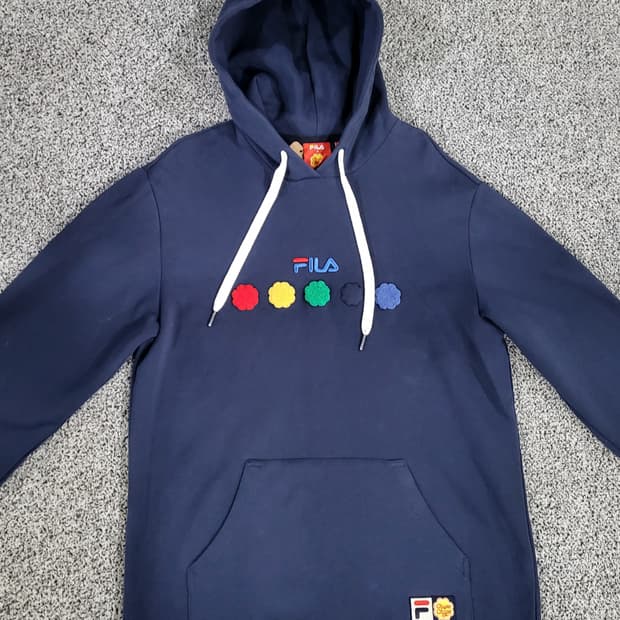FILA × Chupa Chups 콜라보 후드티 
