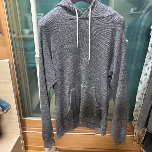 언더커버 와플 서멀 후디