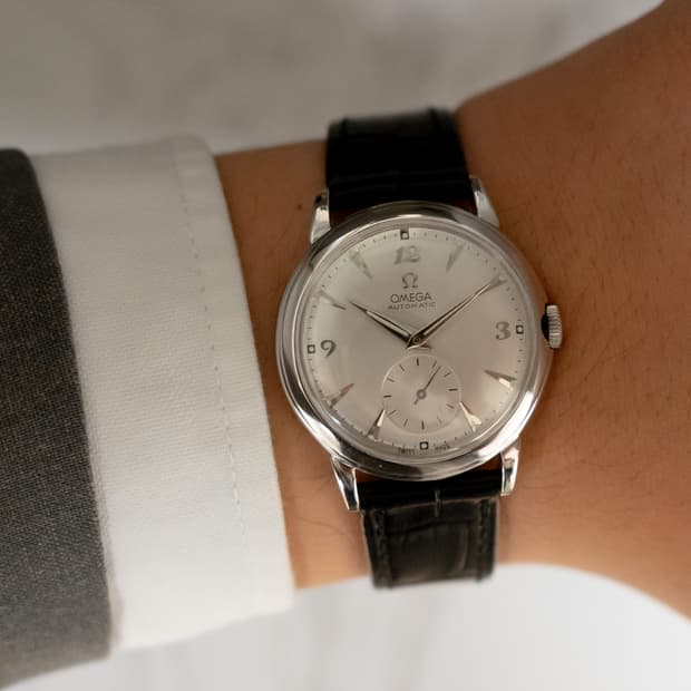오메가 1948 독립초침 오토매틱 빈티지 시계