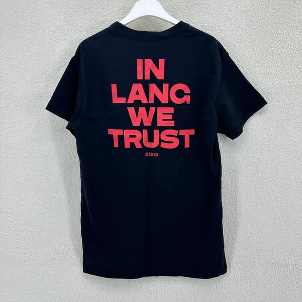 헬무트랭 반팔 티셔츠