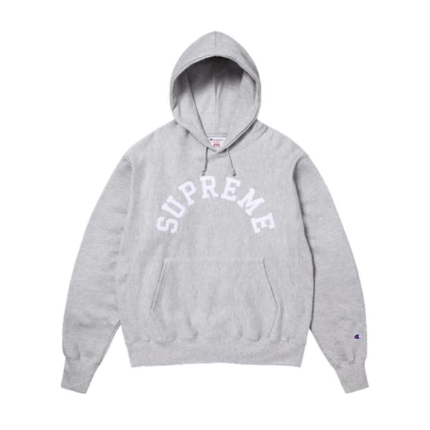 [XXL] 슈프림x챔피온 25ss 후드 그레이