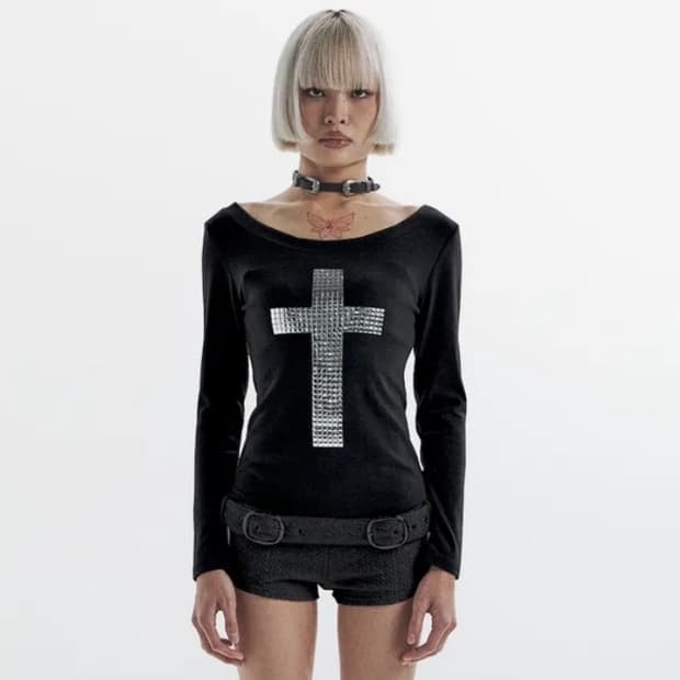 silver cross long sleeve