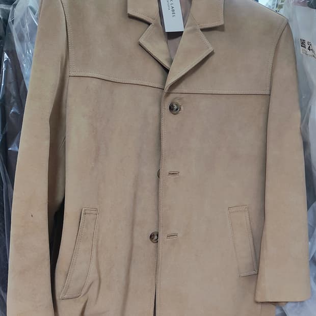 던스트 리얼 스웨이드 자켓