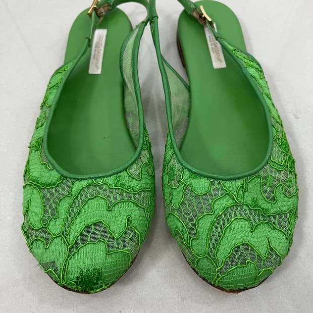 Dolce & Gabbana 돌체앤가바나 여성 샌들 green 36