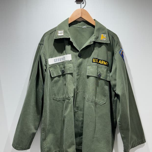US Army 1세대 극초기형 풀패치 107 셔츠