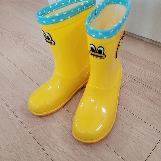 팬콧 Pancoat 아동 레인부츠(장화) 200 옐로우