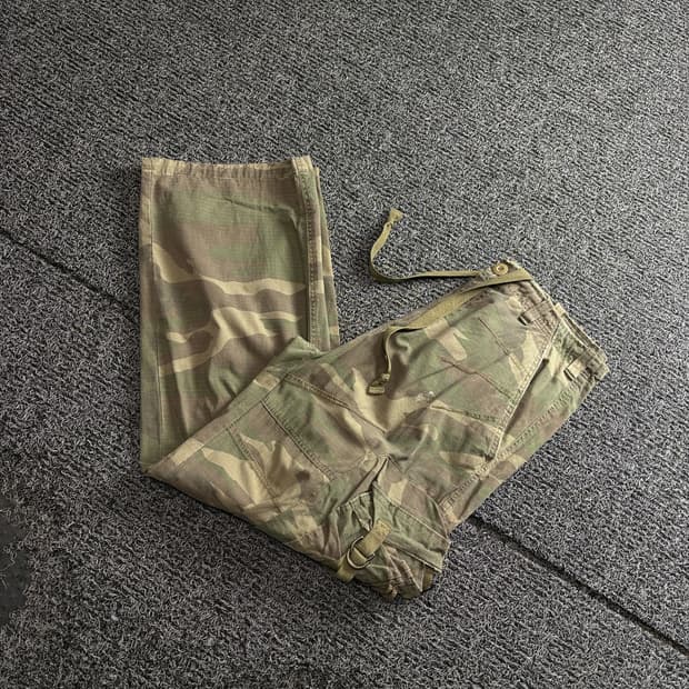 빈티지 아카이브 카모플라쥬 카고 팬츠 4283