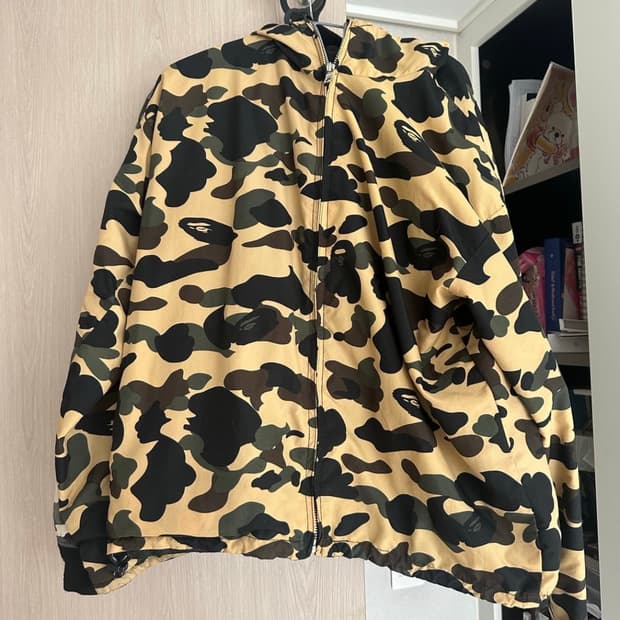 베이프 황계 리버시블 바람막이 m