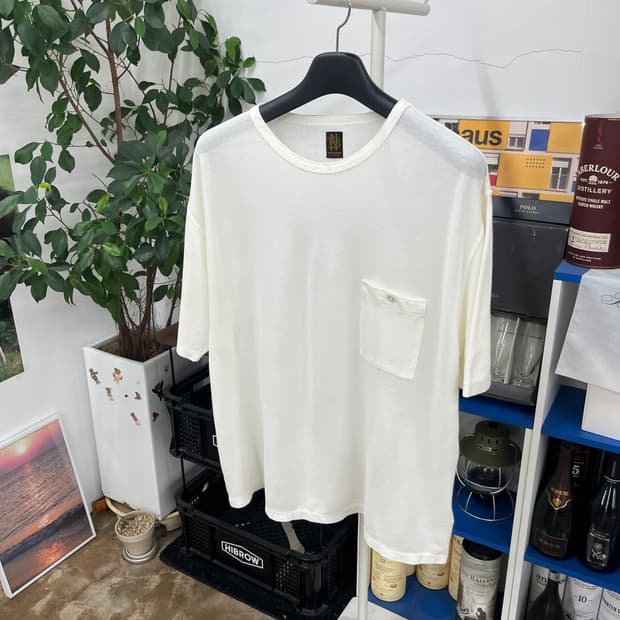 바토너 코튼 포켓 반팔 티셔츠 3