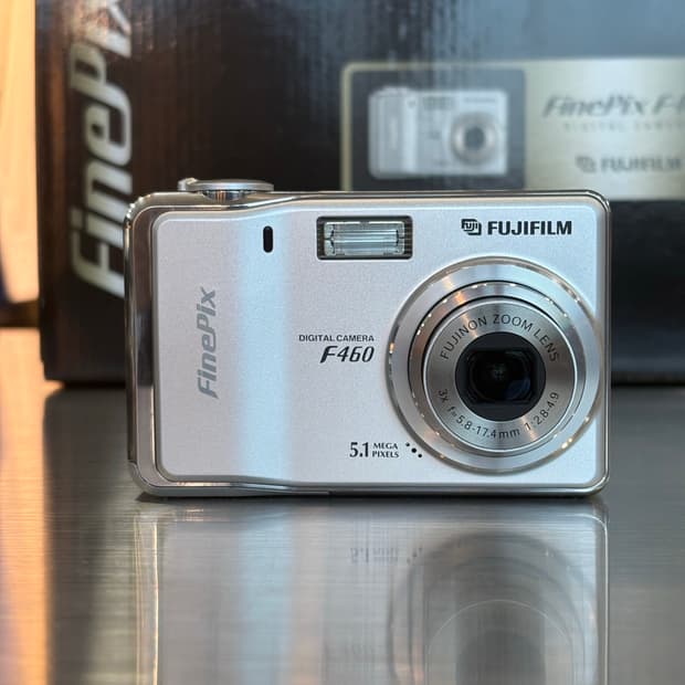 박스O/xd카드256mb)후지필름 파인픽스 f460 빈티지디카