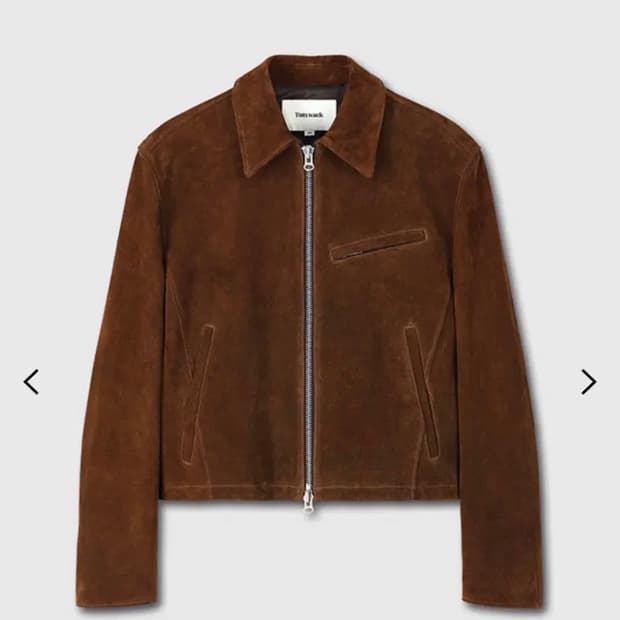 토니웩 디트로이트 스웨이드 자켓 브라운