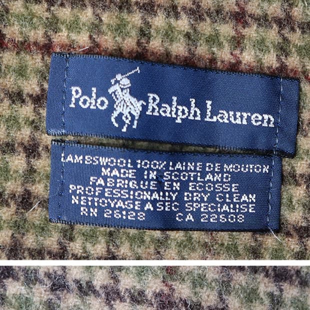 스코틀랜드 메이드 polo ralph lauren 폴로랄프로렌
머플러