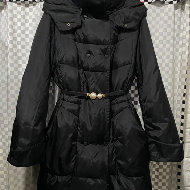 에셀리아 오리털패딩 덕다운패딩 하프패딩:)