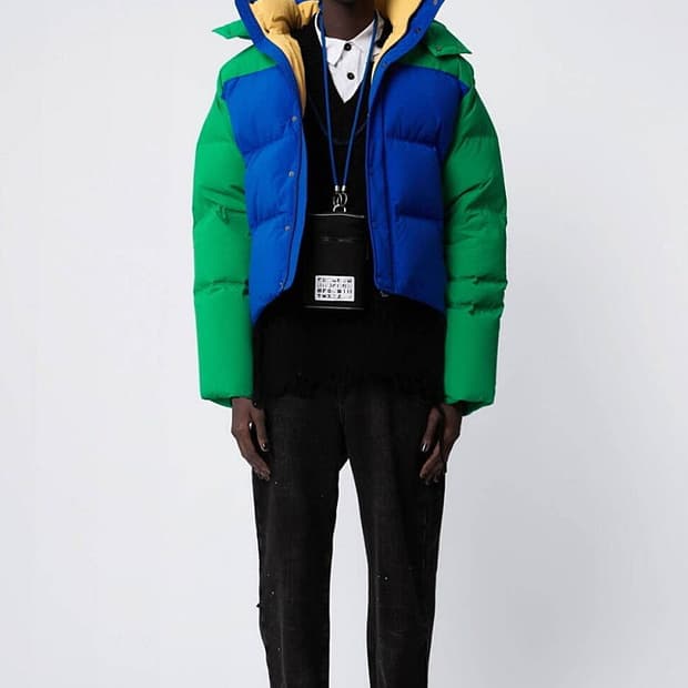 105) 자라x아더에러 멀티컬러 패딩 