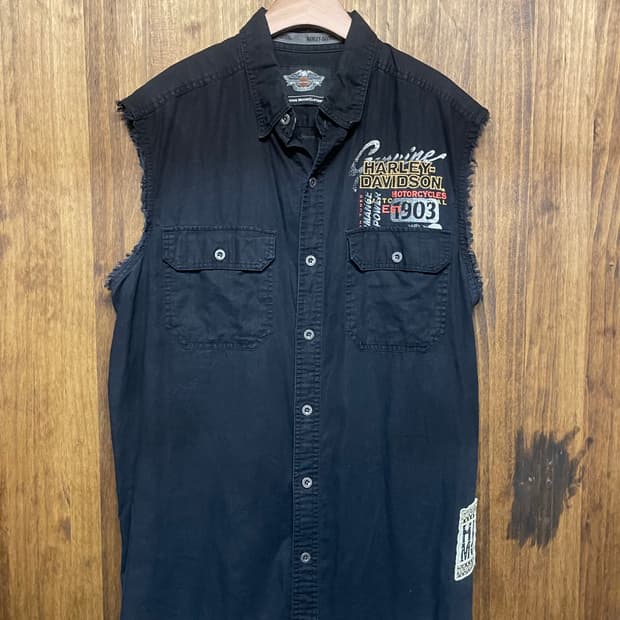 Harley-Davidson Printed denim best
