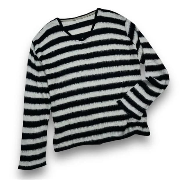 vintage acrylic fur knitwear