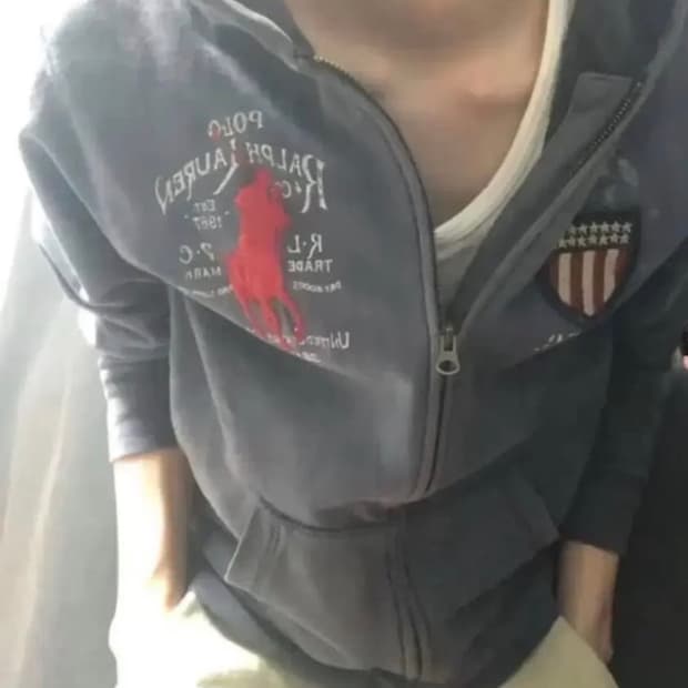 (구해요)폴로 빅포니 후드집업 xl