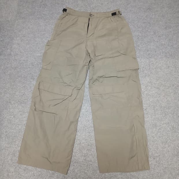 폴리테루 나일론 카고 팬츠 1 워시 세이지 팝니다