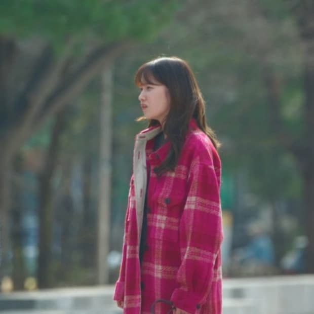 이자벨마랑 하벨리 푸시아 코트(전종서 착용)  40사이즈