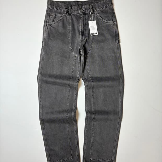 언어펙티드UNAFFECTED 23FW스트레이트더블니데님 팬츠 PN9171