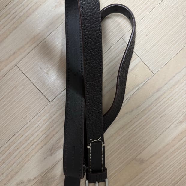 르메르 벨트 갈색