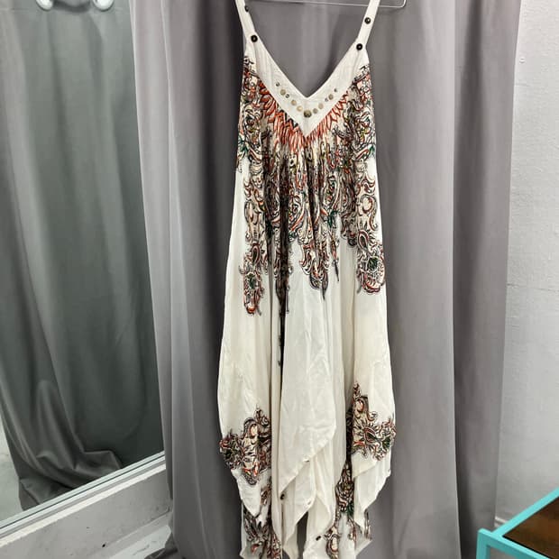 보헤미안 드레이프 원피스 