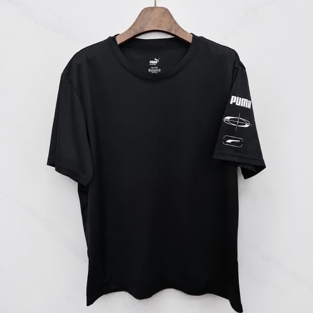XL,110 )) PUMA 푸마 반팔티셔츠! 팔 옆로고~ 디자인 예뻐요