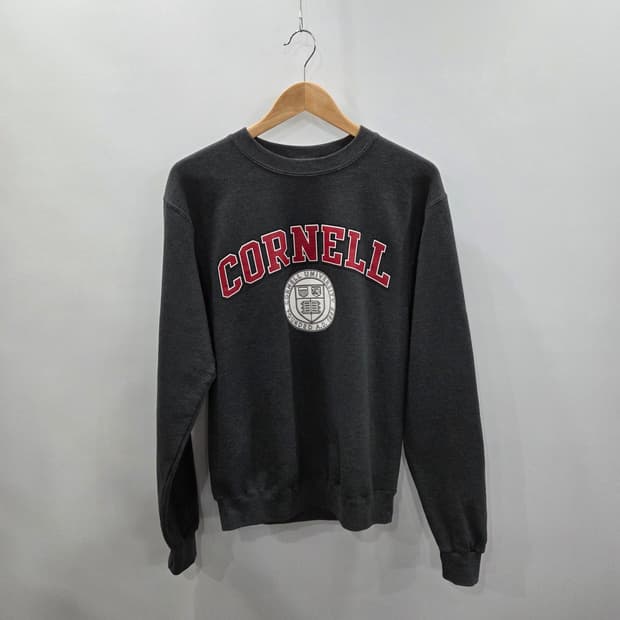 챔피온 에코 코넬 프린팅 기모 맨투맨 S 