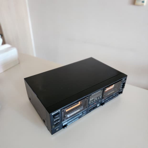 소니 빈티지 카세트 데크 TC-WR750