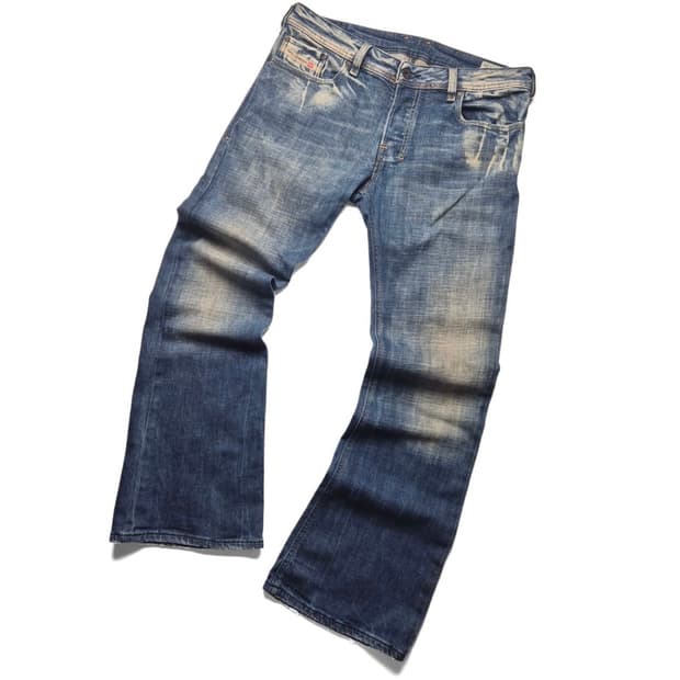 디젤zathan 워싱 부츠컷 데님팬츠 31인치