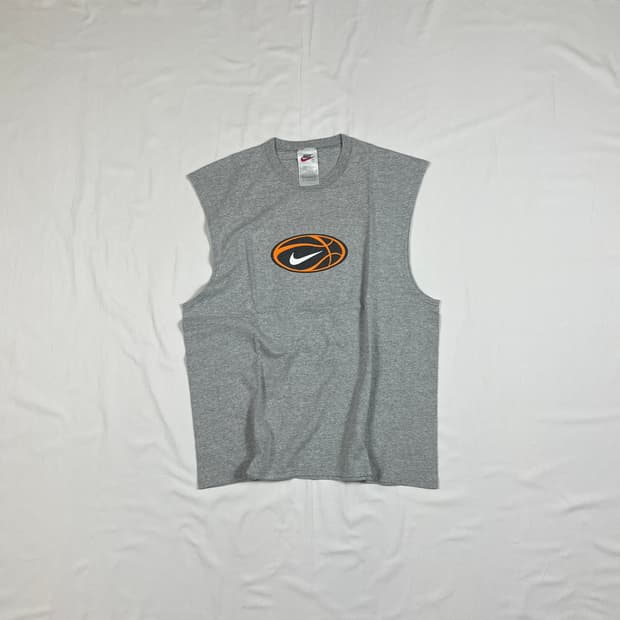 90‘s 나이키 nike 스펠아웃 베스킷볼 스우시 나시티