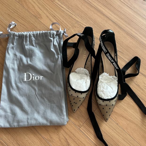 디올 도쿄 한정판 펌프스 