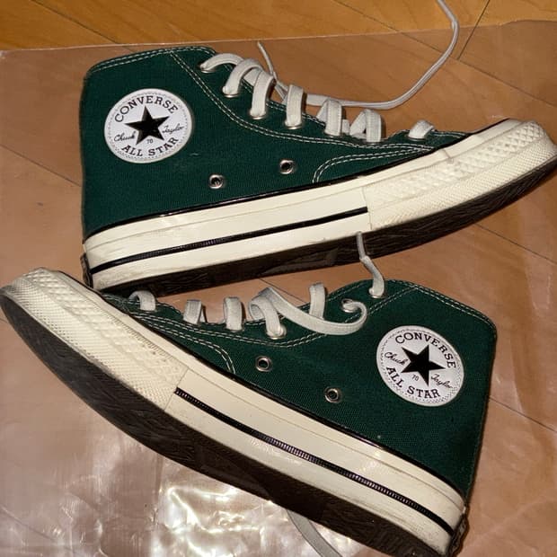 컨버스 척70 하이 그린 엔비 235 신발 