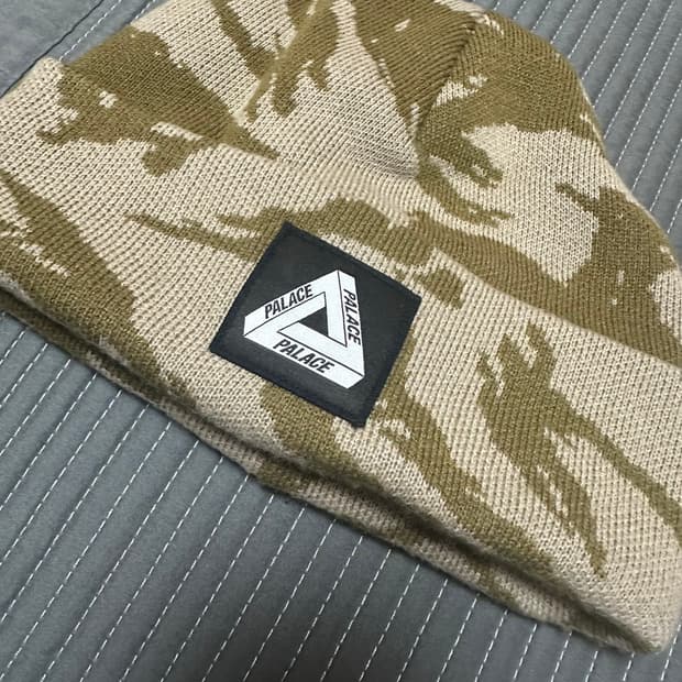 팔라스 트라이퍼그 패치 비니 데저트 DPM 카모 - 23FW