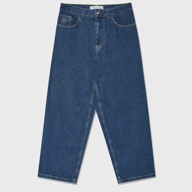 [M] 폴라스케이트 빅보이 팬츠 다크블루