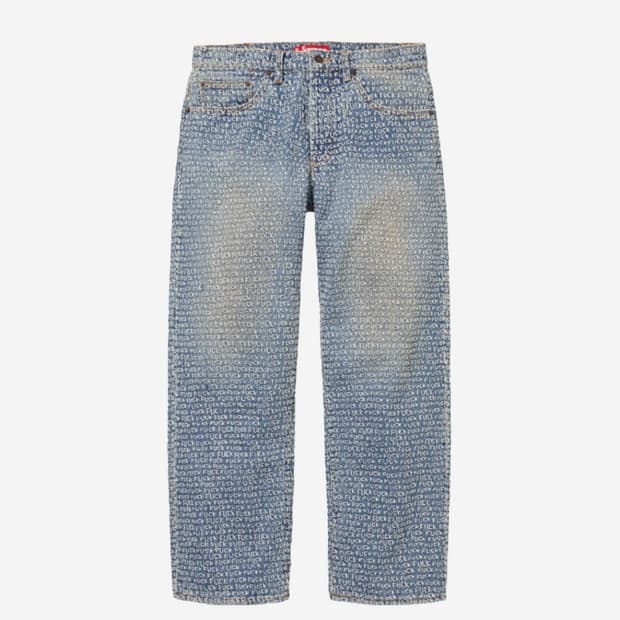 슈프림 25ss Fuck Stitch Loose Fit Jeans 34
