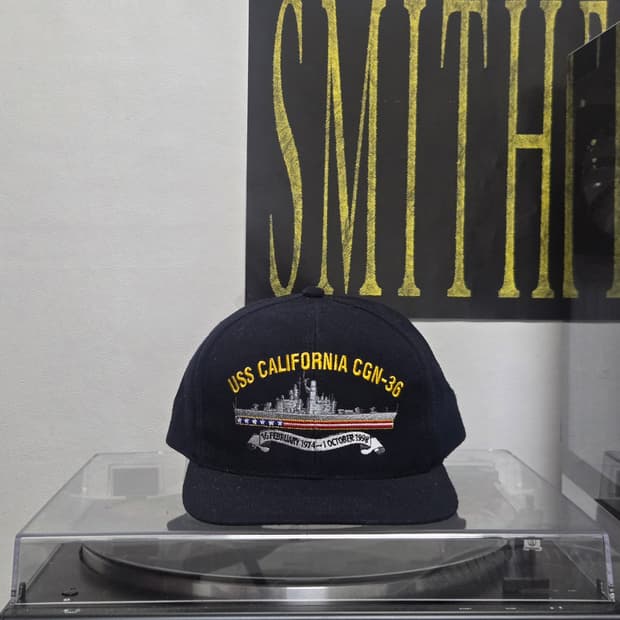 90’s Vintage USS CALIFORNIA (CGN-36) cap