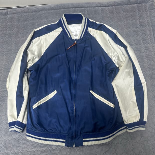 블라인드파일즈 실크 블루종 2사이즈(105)