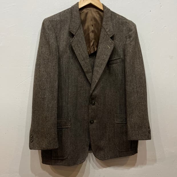 Made in JAPAN 울 헤링본 블레이저 자켓